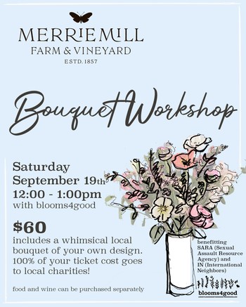 Bouquet Workshop with Blooms4Good