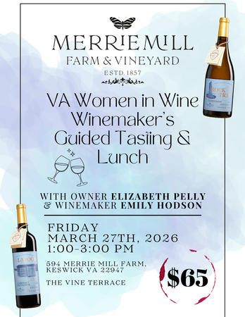VA Women in Wine Reserve Tasting & Lunch