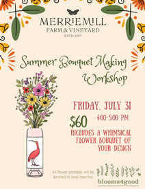 Summer Bouquet Making Workshop with Blooms4Good